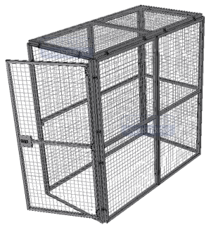 GBXS23 Gas Cylinder Storage Cage