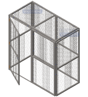 GBXS23 Gas Cylinder Storage Cage