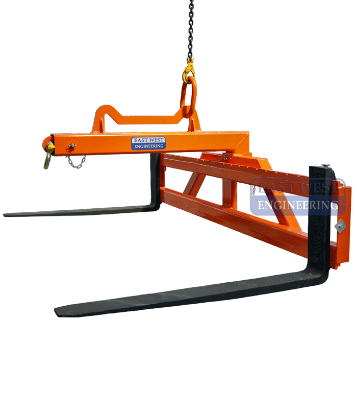 Forklift Lifting Hoist Hook for Tractor Pallet Forks Mobile Crane